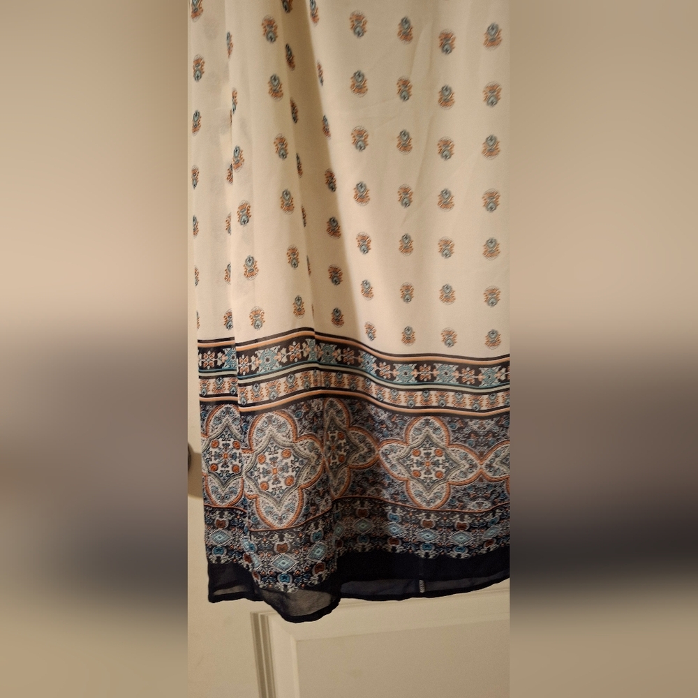 Signature studio lighweight bohemian womens dress size medium - Picture 2 of 8